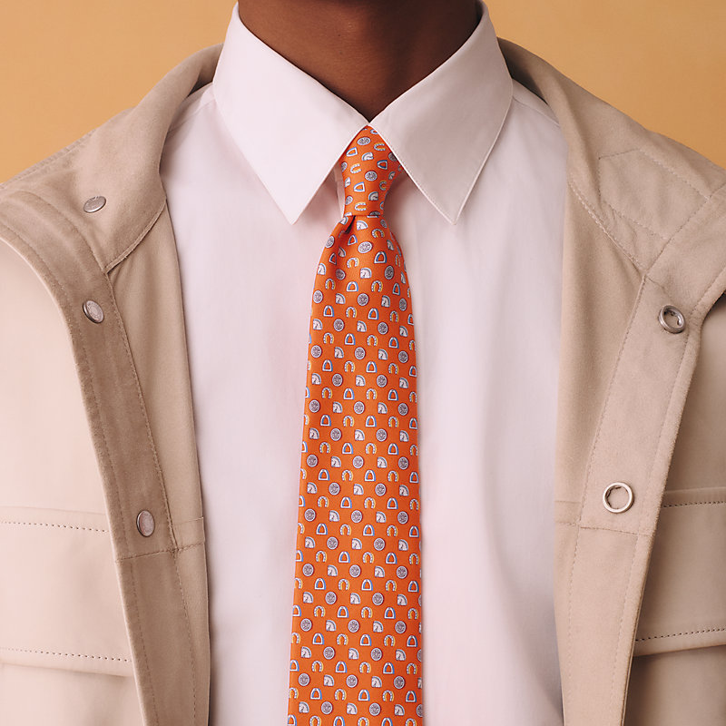 Fer H Cheval tie | Hermès USA